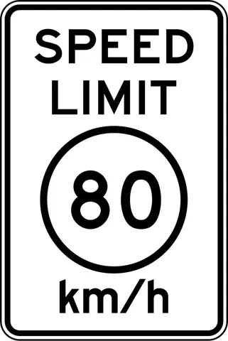 speed limit: the maximum speed permitted by law for vehicles