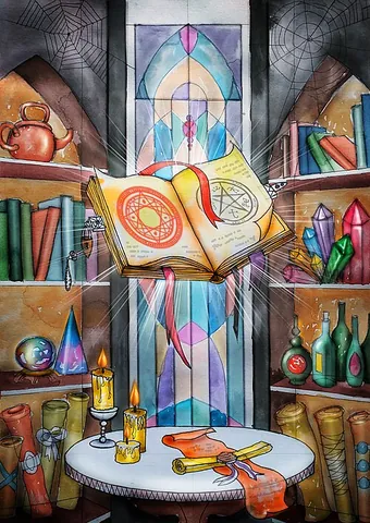 spellbook: a book of magic spells