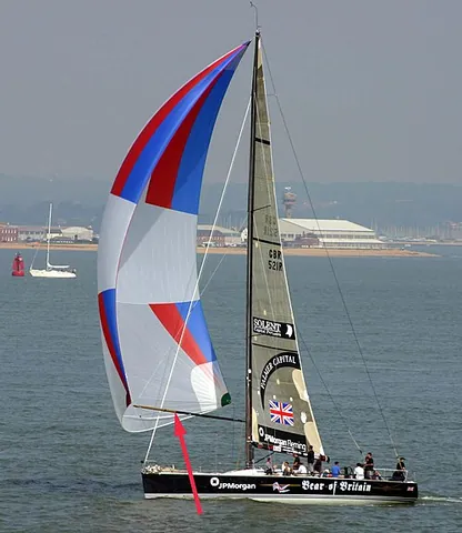 spinnaker pole: a spar used to support the spinnaker
