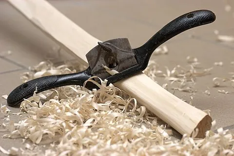 spokeshave: a hand tool, mainly for woodworking, used to shape and smooth rods and shafts; often used in...