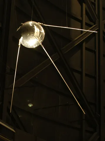 sputnik: any of a series of Soviet robotic space satellites, especially the first one in 1957