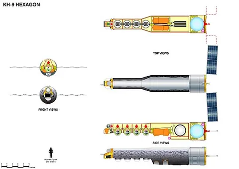 spy satellite: an artificial space satellite used for reconnaissance or intelligence gathering