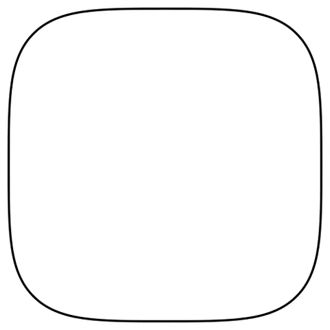 squircle: a closed quartic curve having properties intermediate between those of a square and a circle