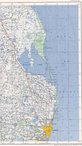 sriharikota: a barrier island off the coast of the southern state of Andhra Pradesh in India. It houses the...