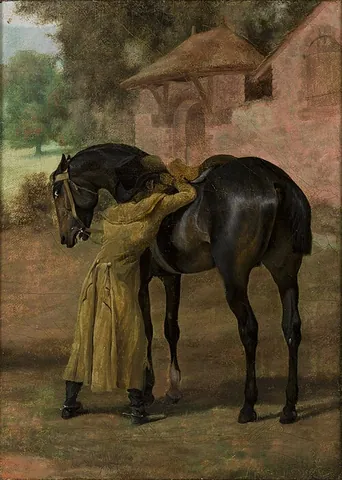 stableman: a person employed to take care of horses in a stable