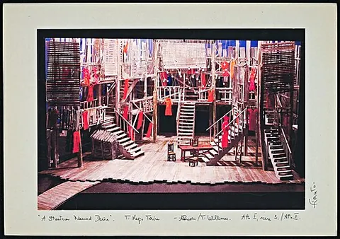 stage design: synonym of scenic design