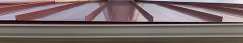 standing seam: a type of seam between adjacent sheets of metal roofing material made by turning up the edges of...