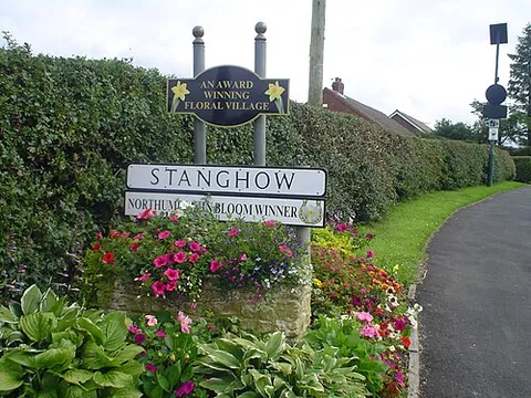 stanghow: a village in Lockwood parish, Redcar and Cleveland, North Yorkshire, England (OS grid ref NZ6715)