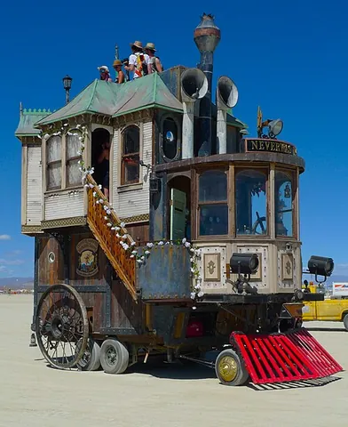 steampunk: a subgenre of science fiction that depicts advanced technology combined with Victorian style and...