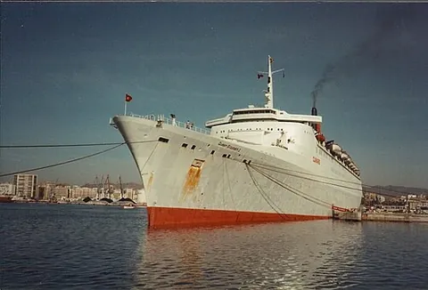 steamship: a ship or vessel propelled by steam power