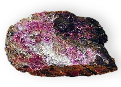 stichtite: a mineral with rhombohedral crystals, often pink or lilac, Mg₆Cr₂CO₃(OH)₁₆·4H₂O