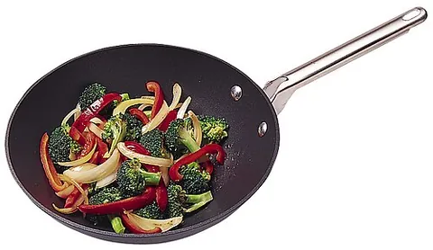 stir-fry: to fry quickly in hot oil whilst constantly stirring, especially in a wok or similar pan