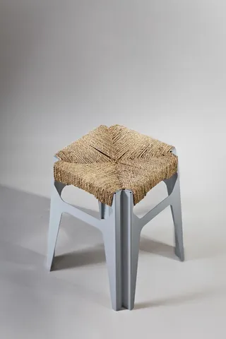stool: a seat for one person without a back or armrests