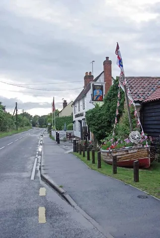 stow maries: a village and civil parish in Maldon district, Essex, England (OS grid ref TQ8399)