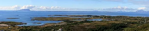 strandflat: a coastal landform consisting of a near-flat erosion surface typical of the Norwegian coast
