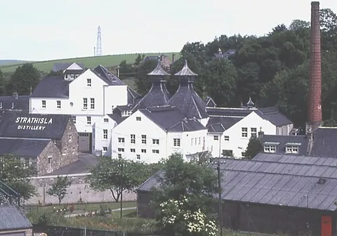 strathisla: the valley of the River Isla, on both sides of the town of Keith, Moray council area, Scotland