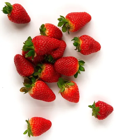 strawberry: the sweet, usually red, edible accessory fruit of certain plants of the genus Fragaria