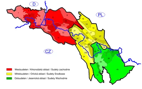 sudeten: of or pertaining to Sudeten