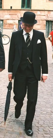 suit: a set of clothes to be worn together, now especially a man's matching jacket and trousers (also...