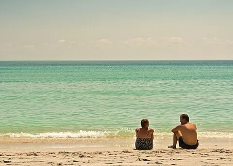 sultry: hot and humid; sweltering