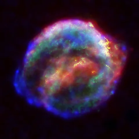 supernova: a powerful and bright explosion of a massive star, which afterwards becomes a neutron star or a...