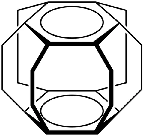 superphane: any complex cyclophane having multiple aromatic rings and a cagelike structure