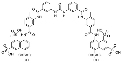 suramin: synonym of suramin sodium