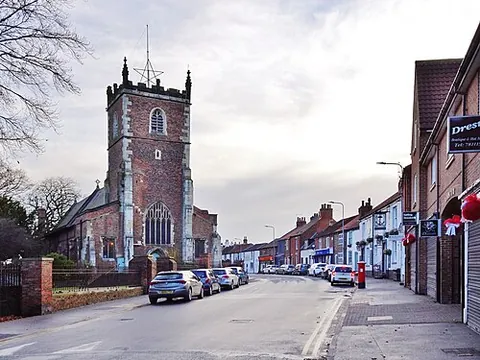 sutton-on-hull: a suburb in the north-east of the City of Kingston upon Hull, East Riding of Yorkshire, England (OS...