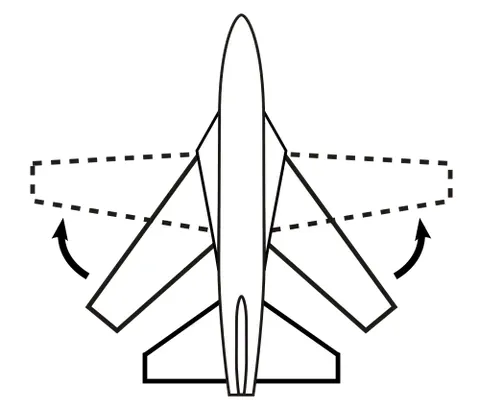 swing-wing: a variable-sweep wing on an aircraft: a wing that can be set at any of two or more angles according...