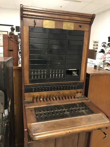 switchboard: the electronic panel that is used to direct telephone calls to the desired recipient
