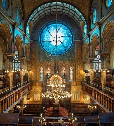 synagogue: a place of worship for Jews