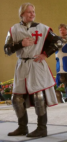 tabard: a silk banner attached to a bugle or trumpet