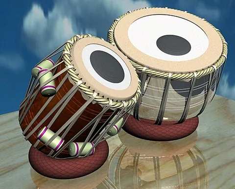 tabla: a pair of tuned hand drums, used in various musical genres of the Indian subcontinent, that are...