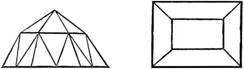 table diamond: a relatively flat diamond cut with a large rectangular face and four shallow slightly sloping sides