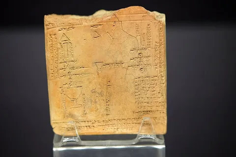 tablet: a slab of clay, stone or wood used for inscription