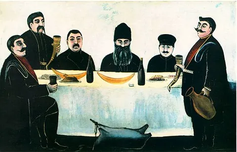 tamada: a toastmaster at a feast in the Caucasus, especially in Georgia