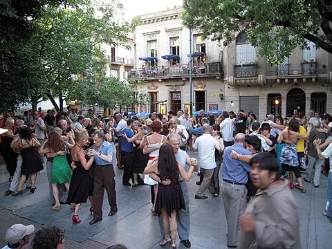 tango: a standard ballroom dance in 4/4 time; or a social dance, the Argentine tango