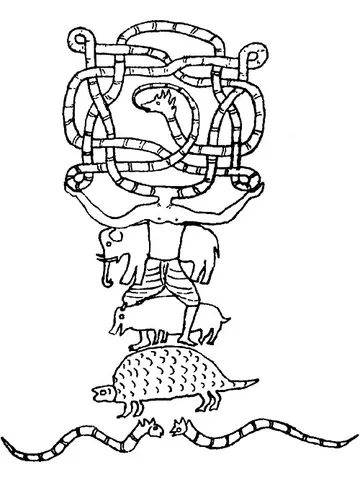 taoroinai: ancient Meitei serpentine dragon god of the moon