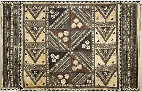 tapa: a kind of cloth prepared by the Polynesians from the inner bark of the paper mulberry