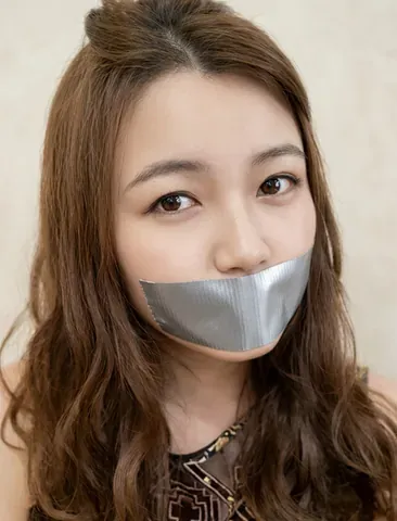 tape gag: a gag with sticky tape placed over the mouth to prevent speech, often as a restraint device to stop...
