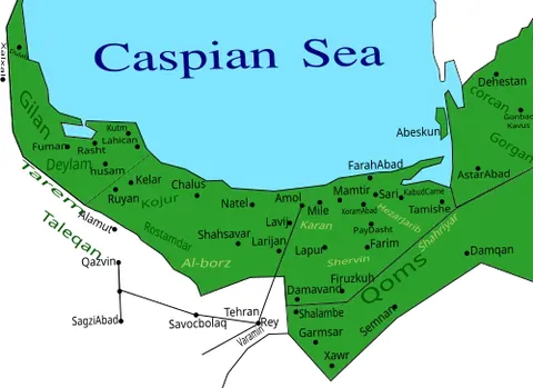 tapuria: a former region on the southern coasts of the Caspian Sea