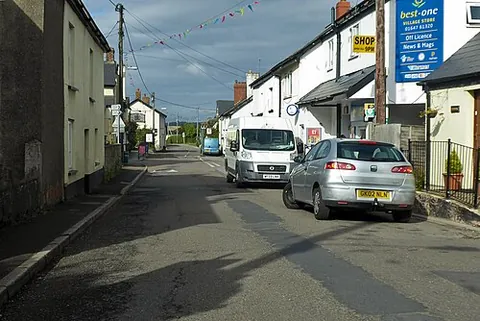 tedburn st mary: a village and civil parish in Teignbridge district, Devon, England (OS grid ref SX8194)