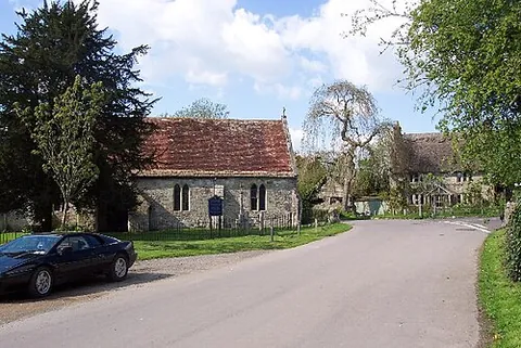 teffont magna: a village in Teffont parish, Wiltshire, England (OS grid ref ST9832)