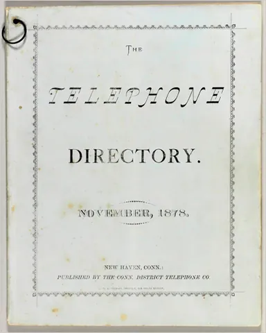 telephone directory: a listing of telephone subscribers in a specific geographical area, together with their telephone...