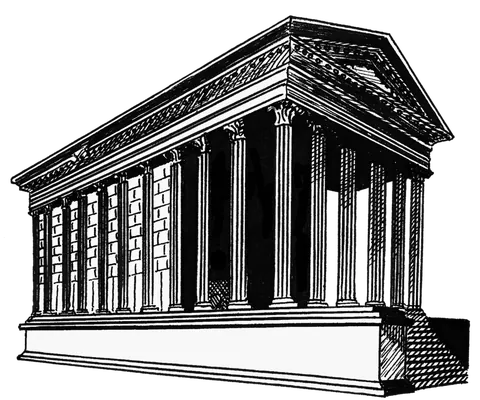 temple: a house of worship, especially: