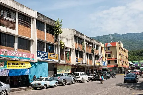 tenom: a town and district in Sabah, Malaysia
