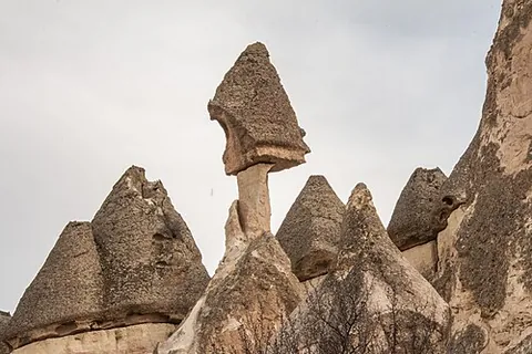 tent rock: a hoodoo (spire of rock)