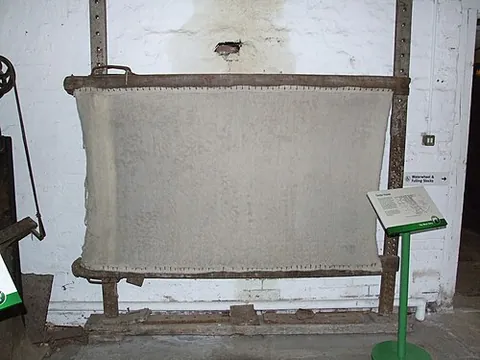 tenter: a framework upon which cloth is stretched and dried