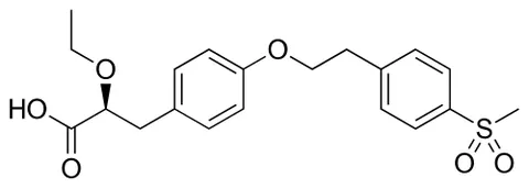 tesaglitazar: a peroxisome proliferator-activated receptor agonist with affinity to PPARα and PPARγ, proposed for...