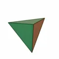 tetrahedron: a polyhedron with four faces; the regular tetrahedron, the faces of which are equal equilateral...